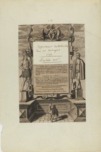 (Titelsida) (från boken Americae) av Theodor de Bry
