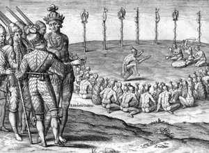 Indiska kockar katrinplommon Utina av Theodor de Bry