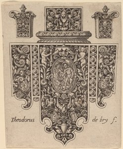 Prydnad av Theodor de Bry