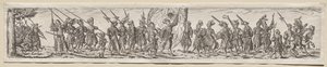 Soldater på mars av Theodor de Bry