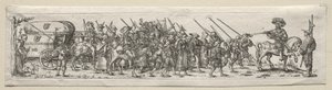Soldater på mars av Theodor de Bry