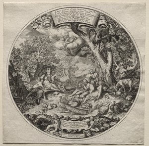 Den gyllene åldern av Theodor de Bry