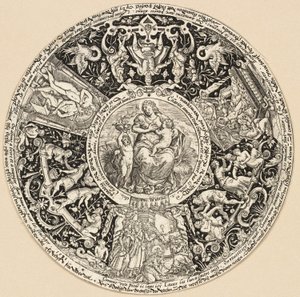 De sju välgörenhetsverken av Theodor de Bry