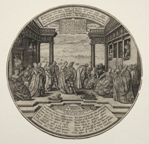 Den venetianska balen av Theodor de Bry
