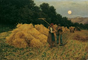 Månstöd efter skörd i av Theodor von Hormann