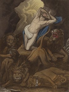 Daniel i lejonhålan (etsning)