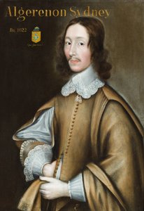 Porträtt av Algernon Sydney av Theodore (attr.to) Russell