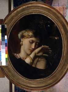 Cleopatras hembiträde av Théodore Chassériau