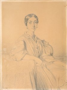 Prinsessan Belgiojoso av Théodore Chassériau