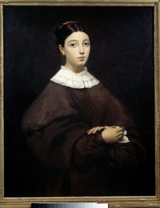 Porträtt av Aline Chasseriau av Théodore Chassériau