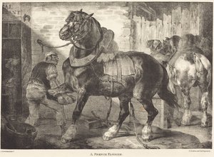 En fransk hovslagare av Theodore Gericault