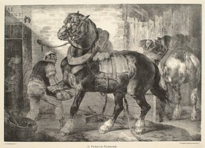 En fransk hovslagare av Theodore Gericault
