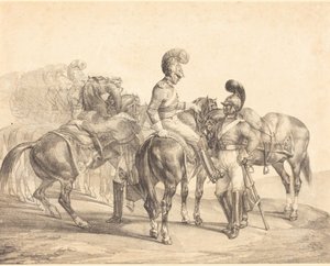 En grupp livräddare av Theodore Gericault