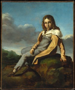 Alfred Dedreux (1810–1860) som barn av Theodore Gericault