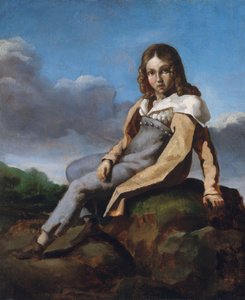 Alfred Dedreux (1810-1860) som barn av Theodore Gericault