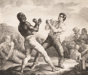Boxare, 1818. av Theodore Gericault