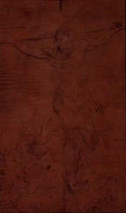 Korsfästelse (penna) av Theodore Gericault