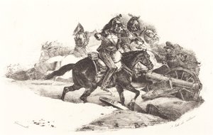 Laddar Cuirassiers av Theodore Gericault