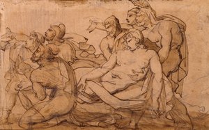 Paris död av Theodore Gericault