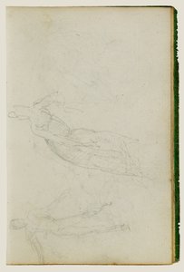 Figurstudier av Theodore Gericault