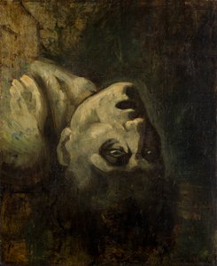 Huvudet på en drunknad man av Theodore Gericault
