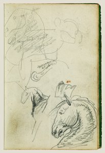 Studier om hästar av Theodore Gericault