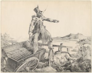 Artillerivagnen (Artillery Caisson) av Theodore Gericault
