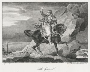 Le Giaour (Giaour) av Theodore Gericault
