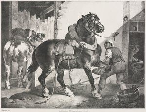 Den franske marskalken. av Theodore Gericault