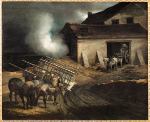 Le four a platre. Gipsugnen ... av Theodore Gericault