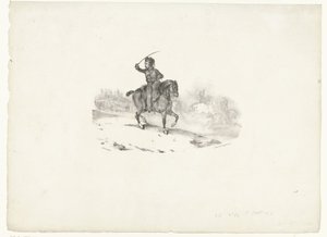 Artilleriofficer av Theodore Gericault