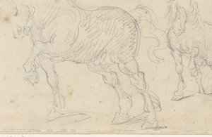 Häststudier av Theodore Gericault