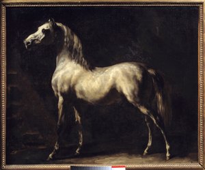 Studie av en hästmålning av Theodore Gericault av Theodore Gericault