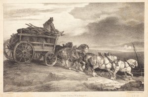 Kolvagnen av Theodore Gericault