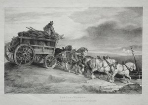 Kolvagnen av Theodore Gericault