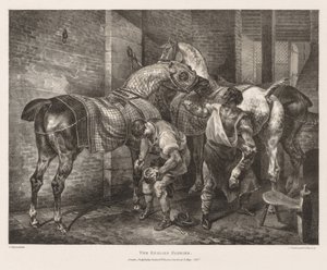 Den engelska hovslagaren av Theodore Gericault