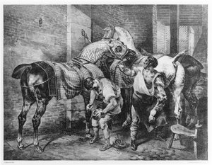 Den engelska hovslagaren av Theodore Gericault