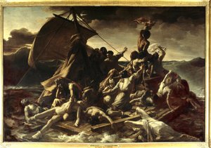 Medusas flotte av Theodore Gericault