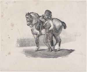 Husarernas trumpet av Theodore Gericault