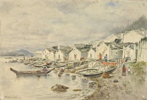 Infödingsbyn Ranch, Sitka, 1884