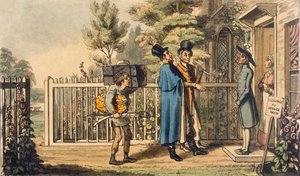 Illustration från "en skådespelares liv", pub. 1825.