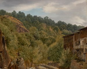Auvergnes landsbygd av Theodore Rousseau