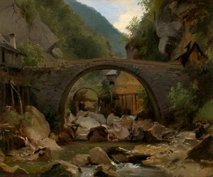 Bergsström i Auvergne, 1830.