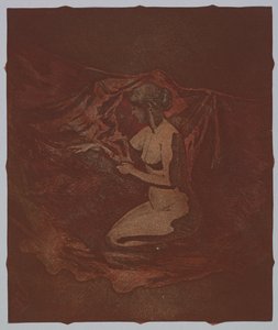 Embers Glow, 1890-1897. av Theodore Roussel