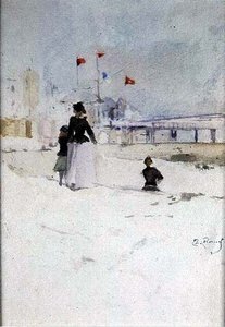 På stranden av Theodore Roussel