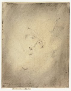 Pierrot, Porträtt av damen A.C. av Theodore Roussel