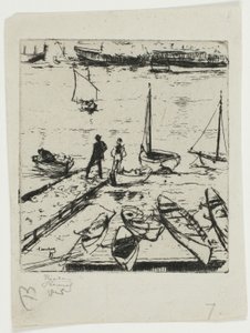 Pleasure Boats, Chelsea av Theodore Roussel