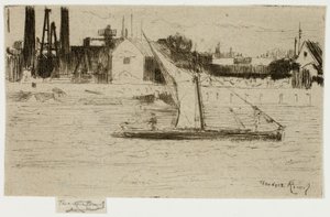 Den lilla pråmen, Chelsea av Theodore Roussel