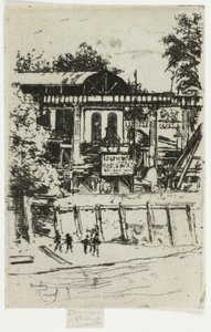 Sågverket, Putney av Theodore Roussel