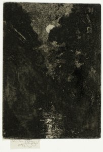 Träd i månsken av Theodore Roussel